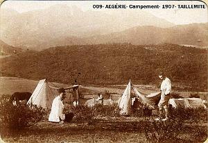 009- Algerie campement- 1907- Taillemite 
